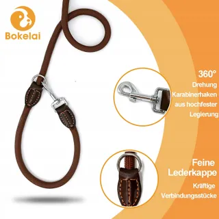 Multifunctionele Hondenriem Middelgrote Grote Honden 3m Verstelbaar Nylon — miniatuur 2