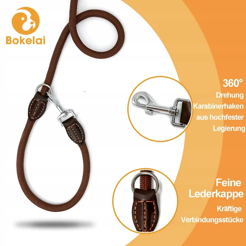 Multifunctionele Hondenriem Middelgrote Grote Honden 3m Verstelbaar Nylon — foto 2