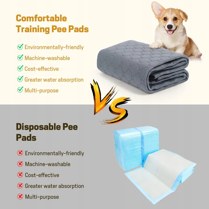 Puppy Trainingsmatjes Super Absorberend 120x120cm — foto 5