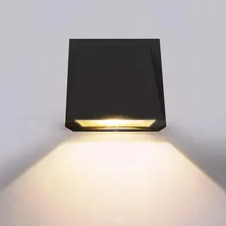 BENMA LED Wandlamp 8W IP65 3000K Zwart Binnen Buiten — miniatuur 7