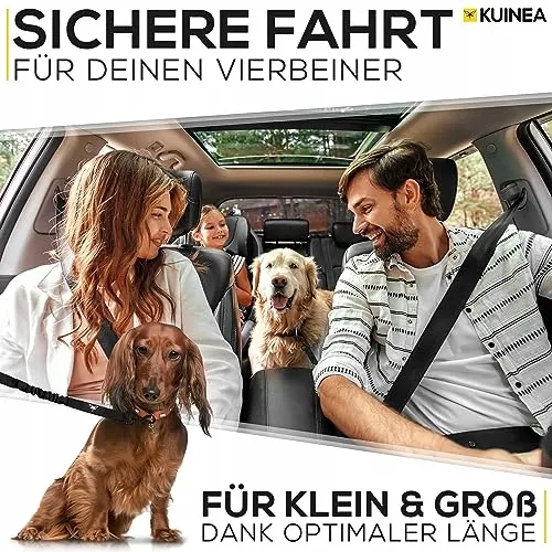 KUINEA Elastische Veiligheidsgordel Hond Auto — foto 5