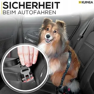 KUINEA Elastische Veiligheidsgordel Hond Auto — miniatuur 6