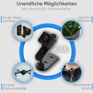 KUUS C1 Mini Binnencamera Full HD 1080P 32GB SD — miniatuur 4