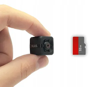 KUUS C1 Mini Binnencamera Full HD 1080P 32GB SD — miniatuur 1