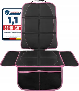 LIONSTRONG Beschermmat Autostoel ISOFIX Waterdicht Roze — miniatuur 1