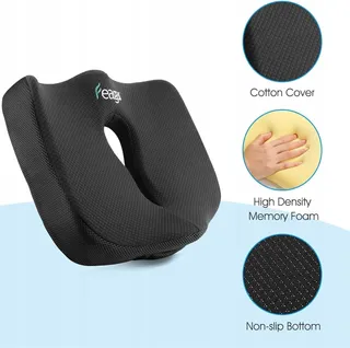 FEAGAR Gel Orthopedisch Ergonomisch Zitkussen 44x30cm — miniatuur 5