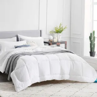 BEDSURE Winterdekbed 135x200 450GSM Hypoallergeen Wit — miniatuur 6