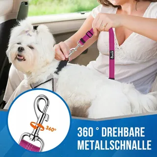 SLOWTON Dubbele Veiligheidsgordel Hond Auto VX — miniatuur 3
