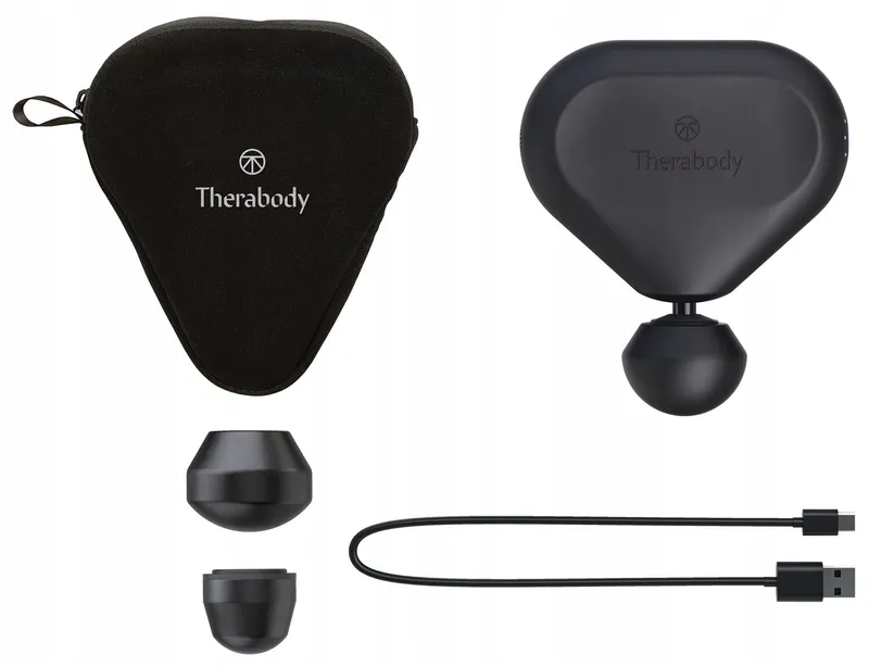 THERAGUN Mini 20 Compact Massagepistool QuietForce 3 Koppen — foto 9