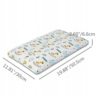 SIKAINI Kinderkussen 30x50 Memory Foam Oeko-Tex 3-8 Jaar — miniatuur 6