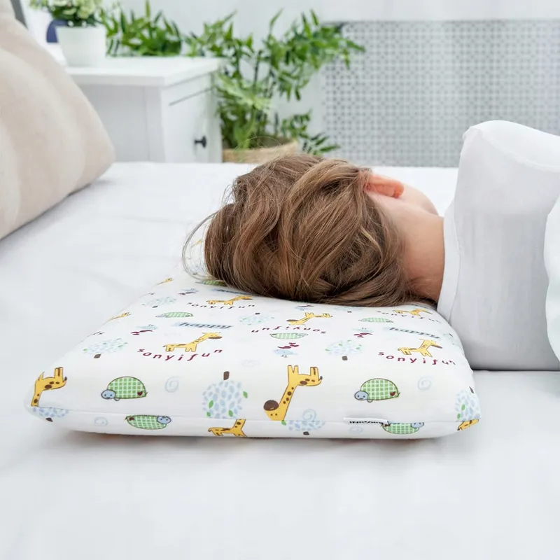 SIKAINI Kinderkussen 30x50 Memory Foam Oeko-Tex 3-8 Jaar — foto 3
