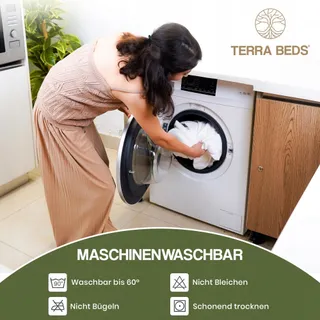 TERRA BEDS Matrasbeschermer 70x140cm Waterdicht Katoen OEKO-TEX — miniatuur 7