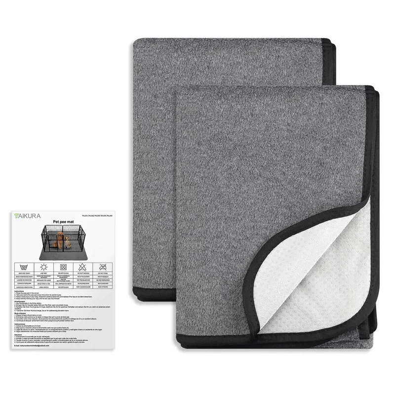 TAIKURA Wasbare Huisdiermat 70x100cm Super Absorberend Antislip — foto 9