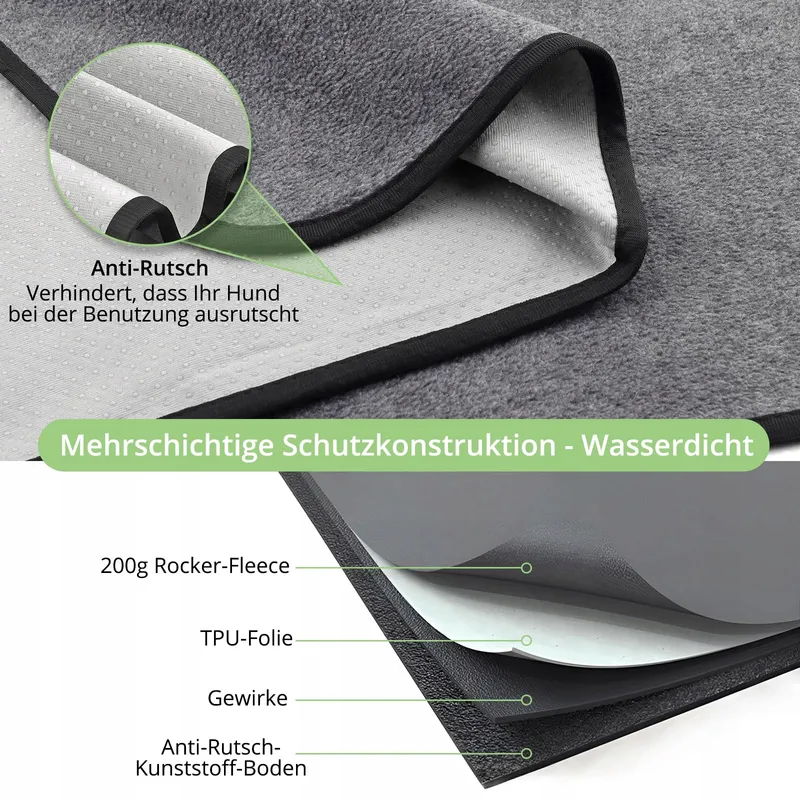 TAIKURA Wasbare Huisdiermat 70x100cm Super Absorberend Antislip — foto 3