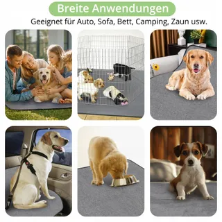 TAIKURA Wasbare Huisdiermat 70x100cm Super Absorberend Antislip — miniatuur 7