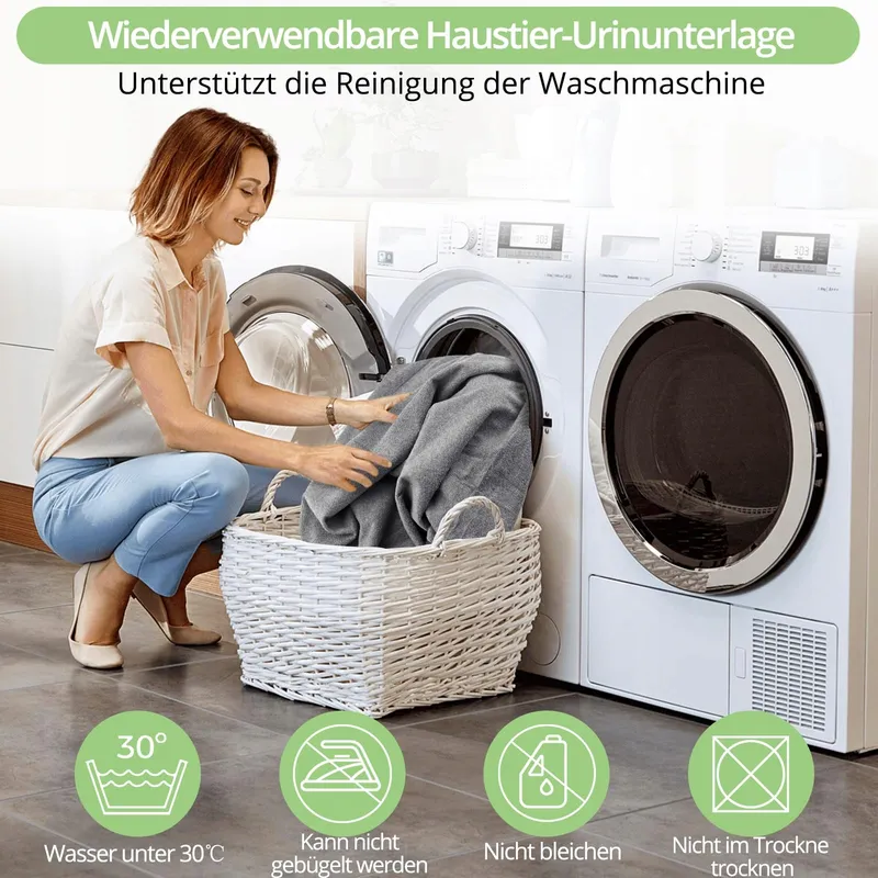 TAIKURA Wasbare Huisdiermat 70x100cm Super Absorberend Antislip — foto 5