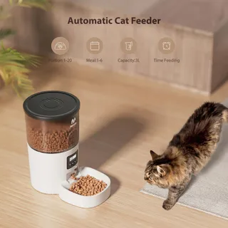 IMIPAW Automatische Voerbak Kat Hond Programmeerbare Timer — miniatuur 3
