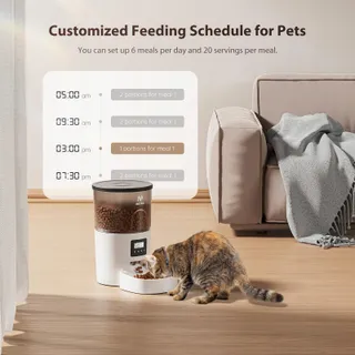 IMIPAW Automatische Voerbak Kat Hond Programmeerbare Timer — miniatuur 4