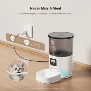 IMIPAW Automatische Voerbak Kat Hond Programmeerbare Timer — miniatuur 2