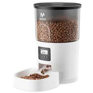 IMIPAW Automatische Voerbak Kat Hond Programmeerbare Timer — miniatuur 1