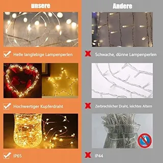 SUNLISKY Lichtgordijn Waterdicht 3x3m 300 LED — miniatuur 3