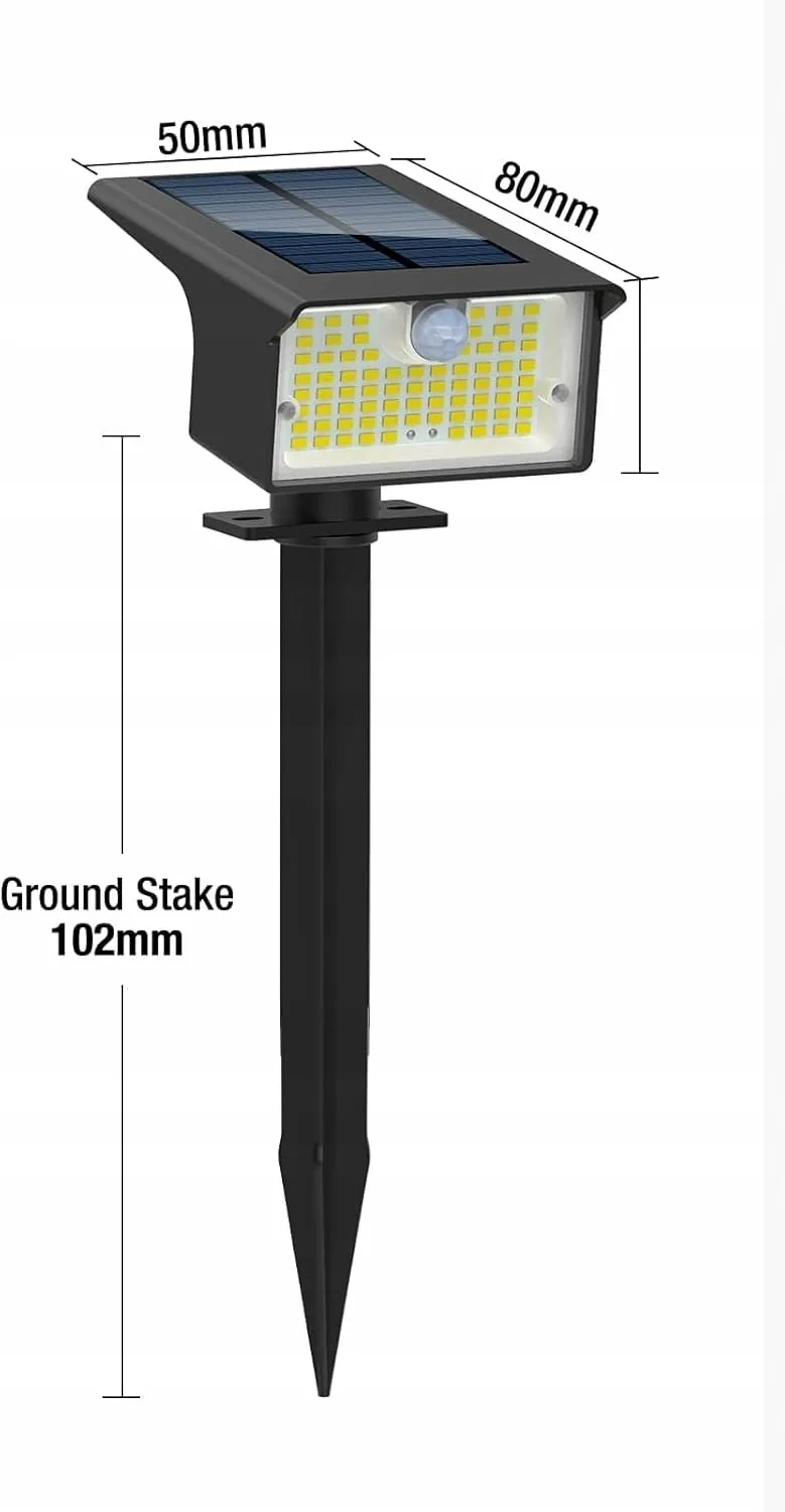 NIPIFY Solarlamp met Bewegingssensor Buiten Koud Wit 6 Stuks — foto 8