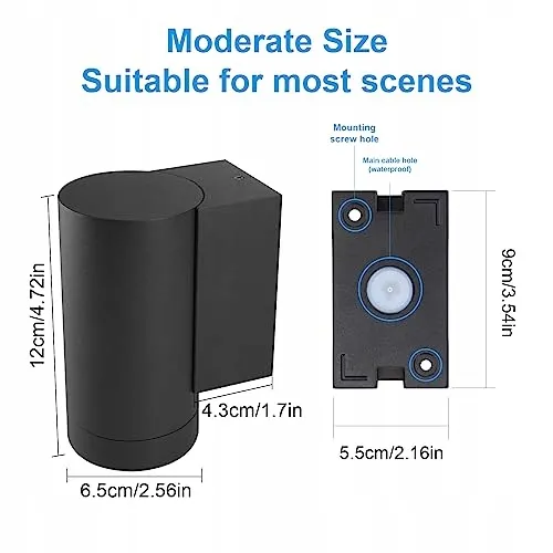 KLIGHTEN Wandlamp Buiten GU10 IP65 Zwart Zonder Lamp — foto 4
