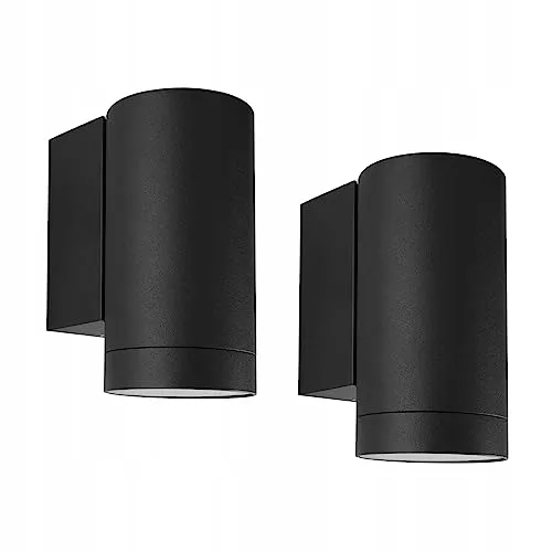 KLIGHTEN Wandlamp Buiten GU10 IP65 Zwart Zonder Lamp — foto 1