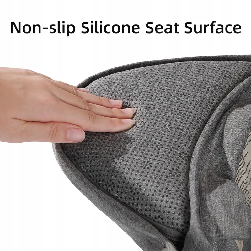 SUNVENO Ergonomische Heupdrager Baby 0-20kg Grijs — foto 4