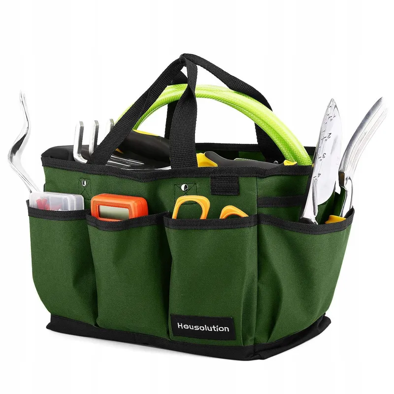 HOUSOLUTION Tuingereedschapstas Stevig 12 Inch Groen — foto 1