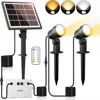 MEIHUA Solar Schijnwerper Afstandsbediening 2 Stuks IP66 — miniatuur 10
