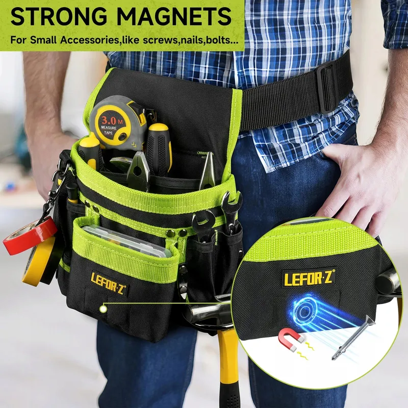 Magnetische Gereedschapsriem met 14 Zakken voor Elektriciens Timmerlieden — foto 3