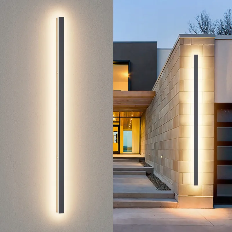 K-BRIGHT LED Wandlamp 45W IP65 150CM Warmwit Tuin Terras — foto 1