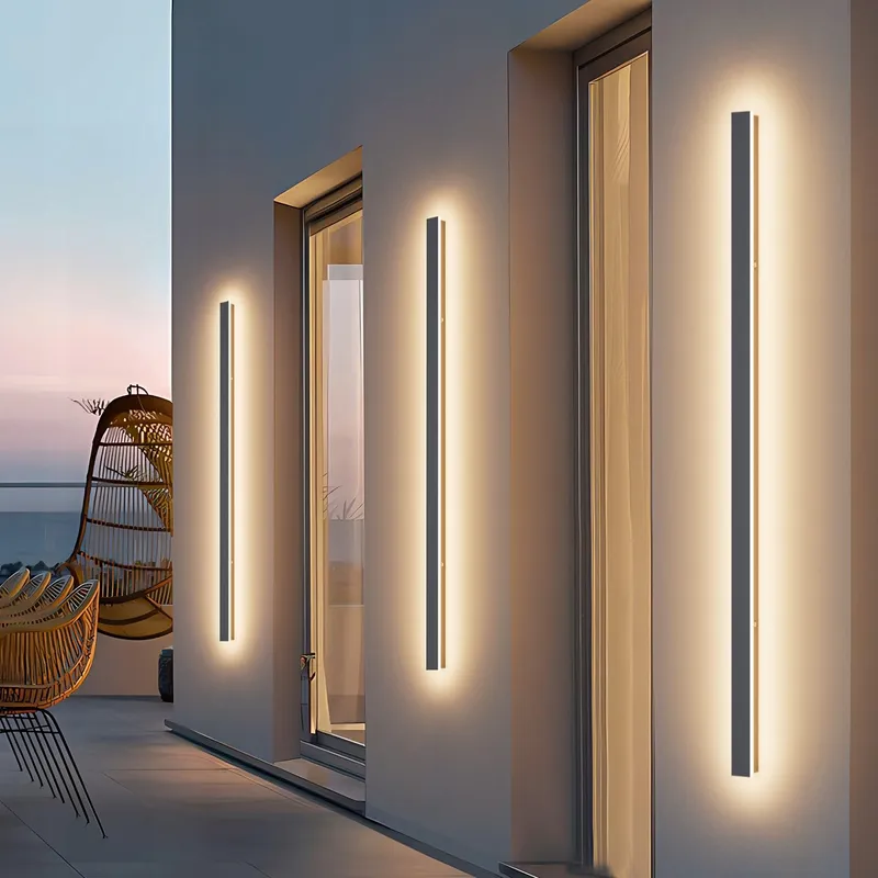 K-BRIGHT LED Wandlamp 45W IP65 150CM Warmwit Tuin Terras — foto 4