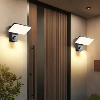 BRIGHTOWER LED Buitenlamp 24W Met Bewegingssensor IP65 Zwart — miniatuur 5