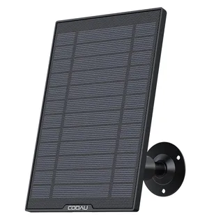 COOAU Solar Zonnepaneel Beveiligingscamera 360° 3M Kabel — miniatuur 1
