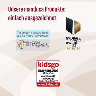 MANDUCA Multifunctionele Ergonomische Draagzak Baby 35kg-20kg — miniatuur 5