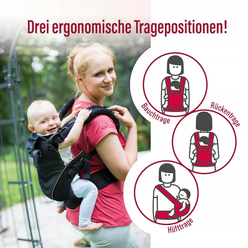 MANDUCA Multifunctionele Ergonomische Draagzak Baby 35kg-20kg — foto 4
