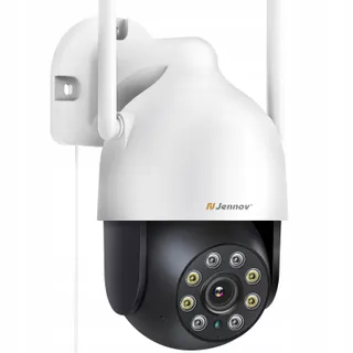 JENNOV Buitencamera 5MP WiFi Nachtzicht Bewegingsdetectie NVR — miniatuur 1
