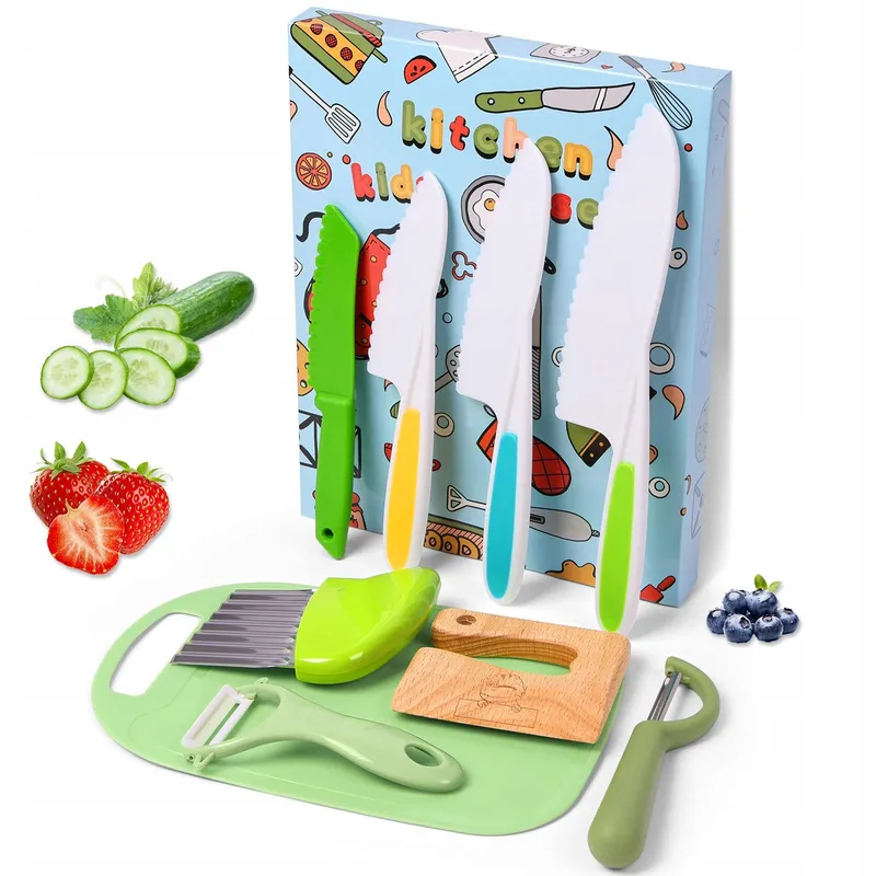 HOTUT Kindermessenset Veilig Montessori 9-delig — foto 1