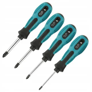 MAGNETIC Kruiskopschroevendraaierset 4-Delig 3mm 4mm 5mm 6mm — miniatuur 8
