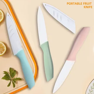 SHOPLEASE Keramische Messenset 3-delig Groente Fruit Vlees — miniatuur 2