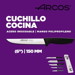 ARCOS Keukenmessenset Professioneel RVS 5 Stuks — miniatuur 6