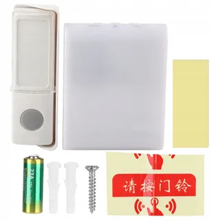 DIOCHE Draadloze Deurbel Voor Doven Waterdicht 32 Melodieen — miniatuur 9