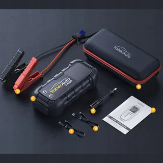 YABERAUTO Powerbank 6000A 26800mAh USB C PD 65W Benzine Diesel — miniatuur 13