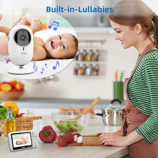 TAKTARK Babyfoon Camera 43 Inch VOX Audio — miniatuur 3