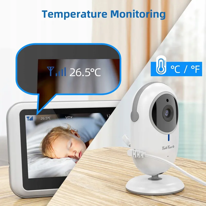 TAKTARK Babyfoon Camera 43 Inch VOX Audio — foto 7