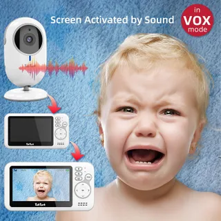 TAKTARK Babyfoon Camera 43 Inch VOX Audio — miniatuur 4