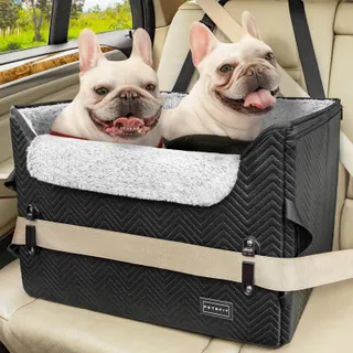 PETSFIT Hondenautostoel Tot 12kg Met Veiligheidsgordel — miniatuur 2