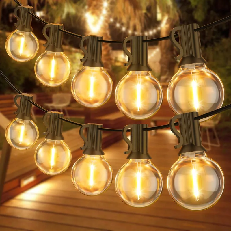 FANSANMY Tuinverlichting Lichtketting 45m 77 Lampen IP45 — foto 2